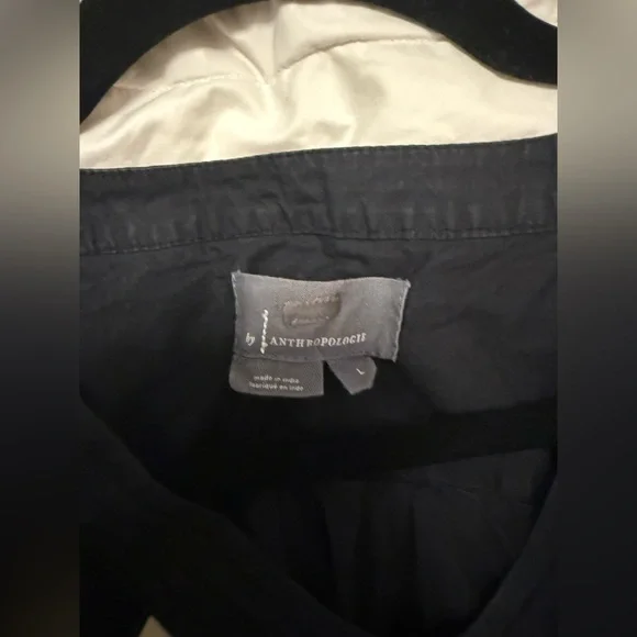 Anthropologie Embroidered Balloon-Sleeve Blouse Size L - Picture 6 of 14